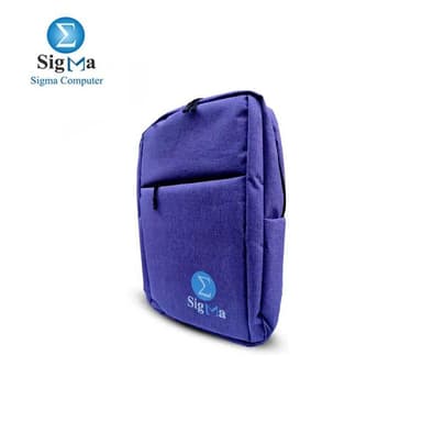 Sigma laptop Backpack For School and Travel Bag (purple) - View 3