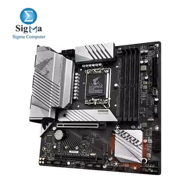 GIGABYTE Intel® B660 AORUS Motherboard with 12*+1+1 Twin Hybrid Phases Digital VRM Design , DDR5 MEMORY Design, Fully Covered Thermal Design , 2 x PCIe 4.0 M.2 with Thermal Guard, Intel® 2.5GbE LAN, WIFI 6 802.11ax, Rear USB 3.2 Gen 2x2 Typ - View 5