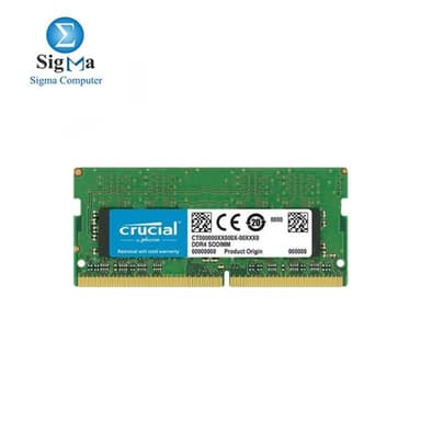 Crucial 16GB DDR4-2666 SODIMM Module for Laptops - View 1