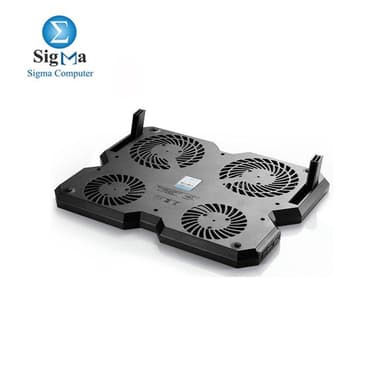 DEEPCOOL Multi Core X6 Cooling Pad Stand with 2 USB & 4 Powered Fans - View 5