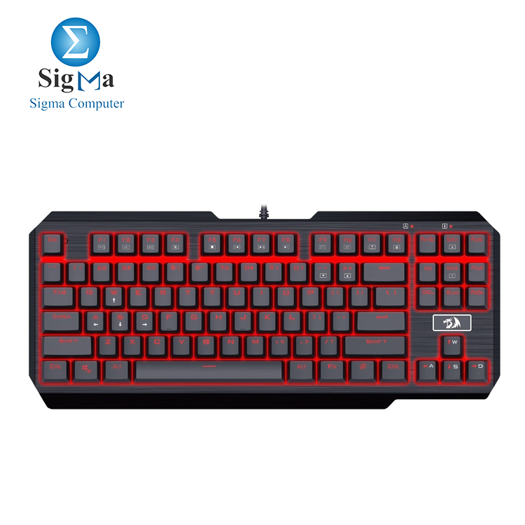 Redragon Mechanical Keyboard K553 USAS  Red LED Backlit 