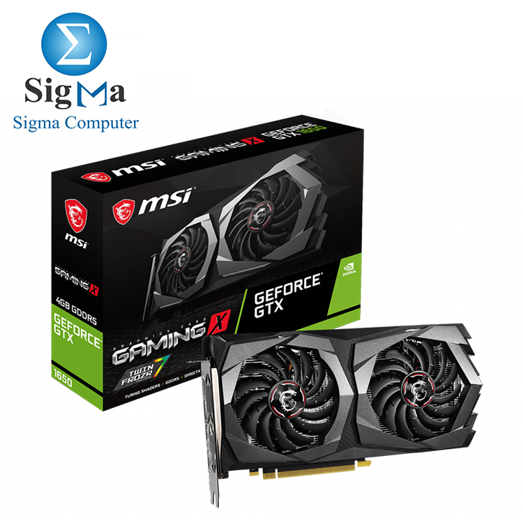 MSI GeForce GTX 1650 GAMING X 4G  128-Bit GDDR5 Video Card