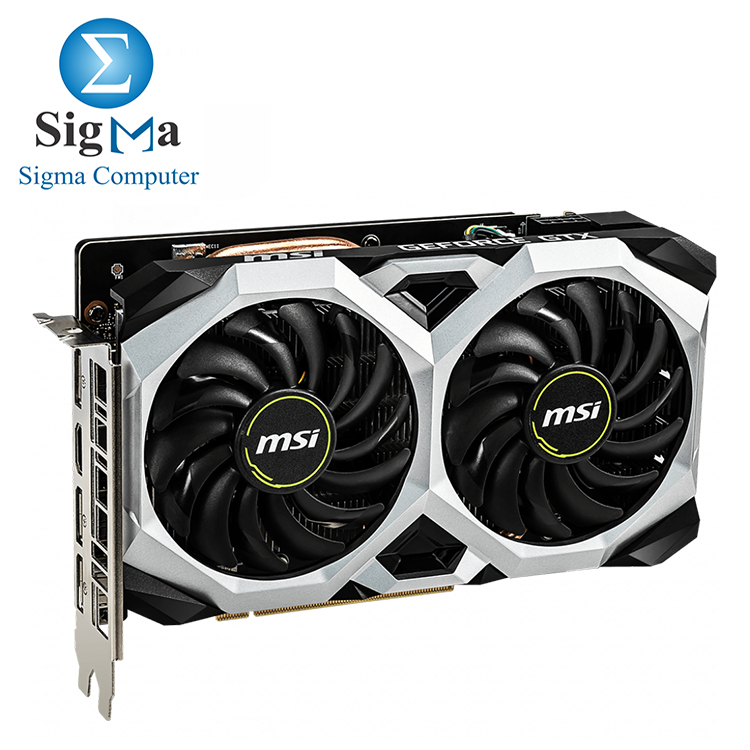 MSI GeForce GTX 1660 TI VENTUS XS 6G OC  192-Bit GDDR6 Video Card