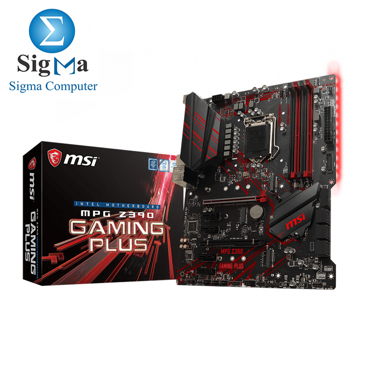 MSI MPG Z390 GAMING PLUS LGA 1151 Intel  Motherboard