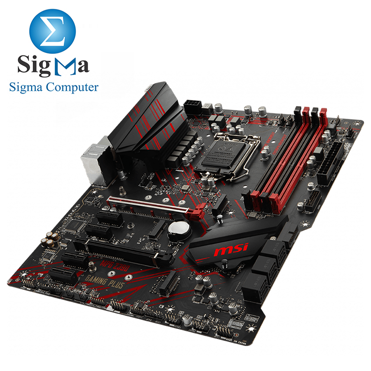 MSI MPG Z390 GAMING PLUS LGA 1151 Intel  Motherboard