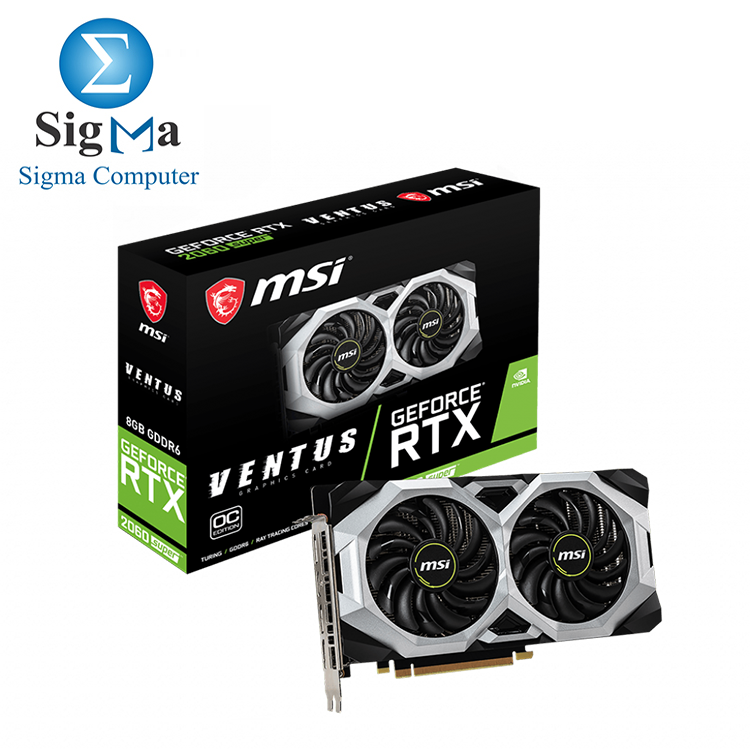 MSI GeForce RTX 2060 SUPER VENTUS OC 8GB 256-Bit GDDR6 Video Card