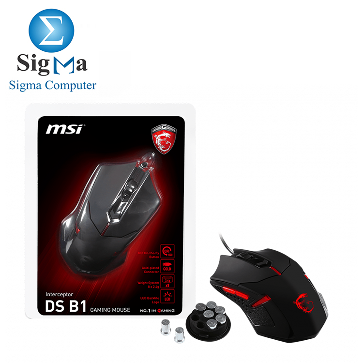 MSI InterceptorMSI Interceptor DS B1 USB Wired Optical Gaming