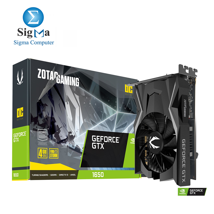 ZOTAC GeForce GTX 1650 GAMING  OC 4G DDR6