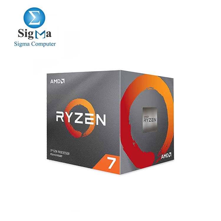 CPU-AMD-RYZEN 7 3700X 8-Core  16-Thread Desktop Processor with Wraith Prism LED Cooler