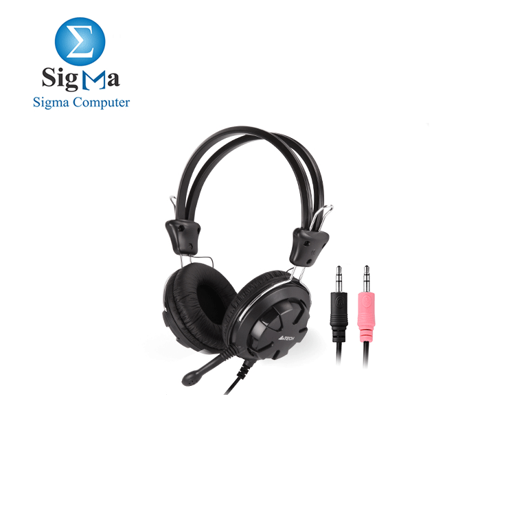 A4TECH ComfortFit Stereo Headset  HS-28    BLACK