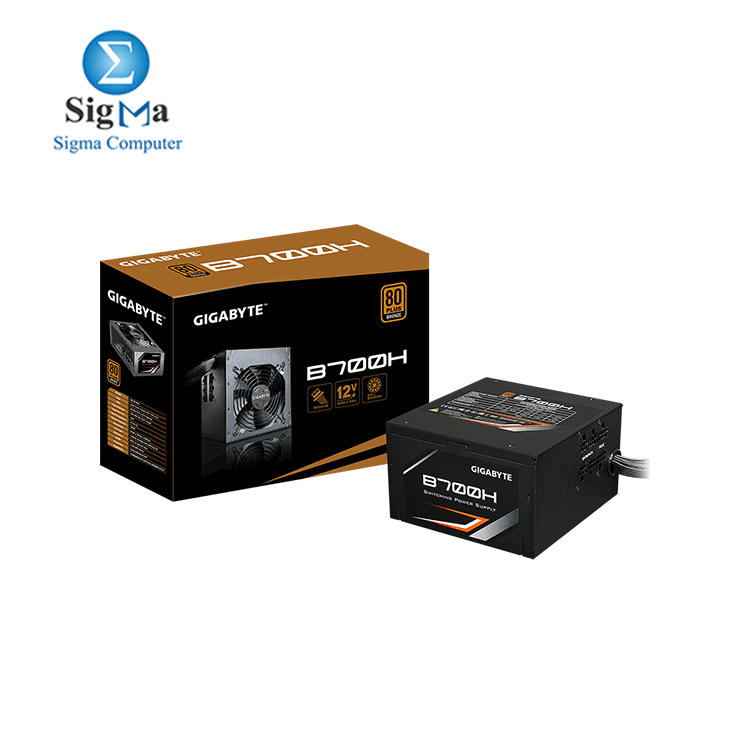 Gigabyte B700H Power Supply 700W 80 Plus Bronze certified