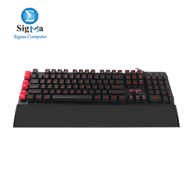  Redragon Yaksa K505 USB Gaming Keyboard  Black  