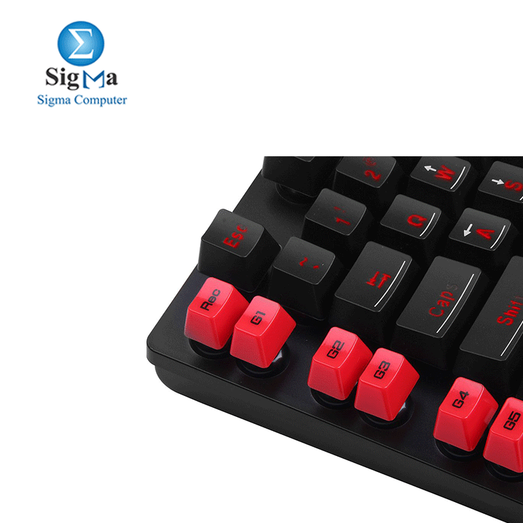  Redragon Yaksa K505 USB Gaming Keyboard  Black  