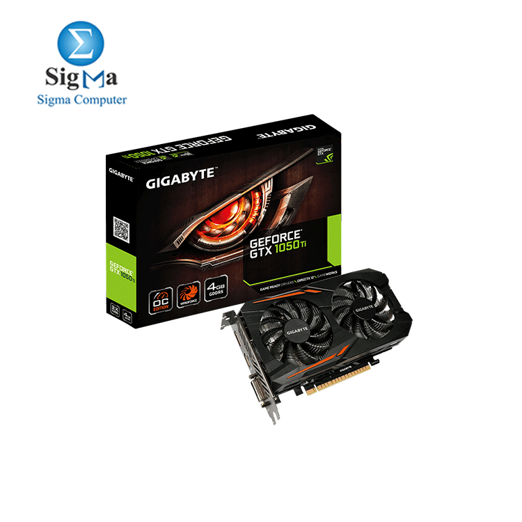 GIGABYTE GeForce   GTX 1050 Ti OC 4G