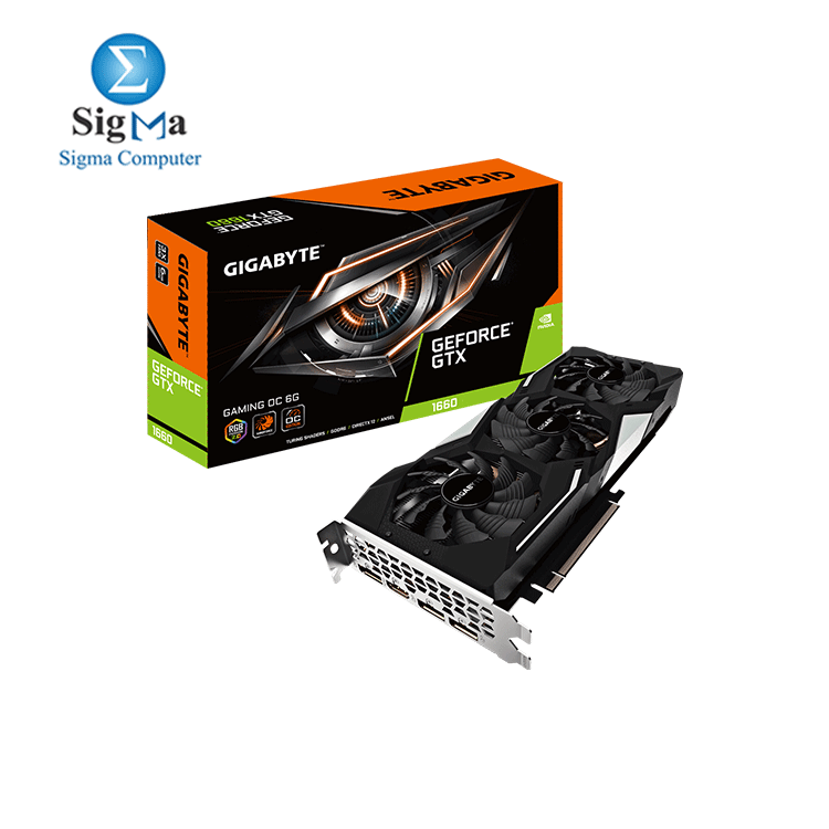  Gigabyte GeForce   GTX 1660 GAMING OC 6G