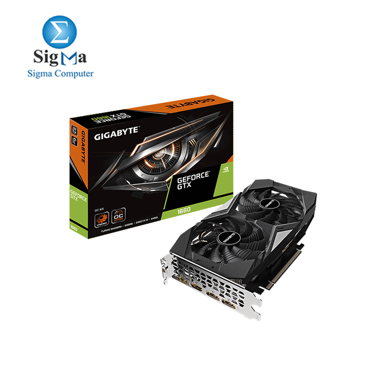  Gigabyte GeForce   GTX 1660 OC 6G