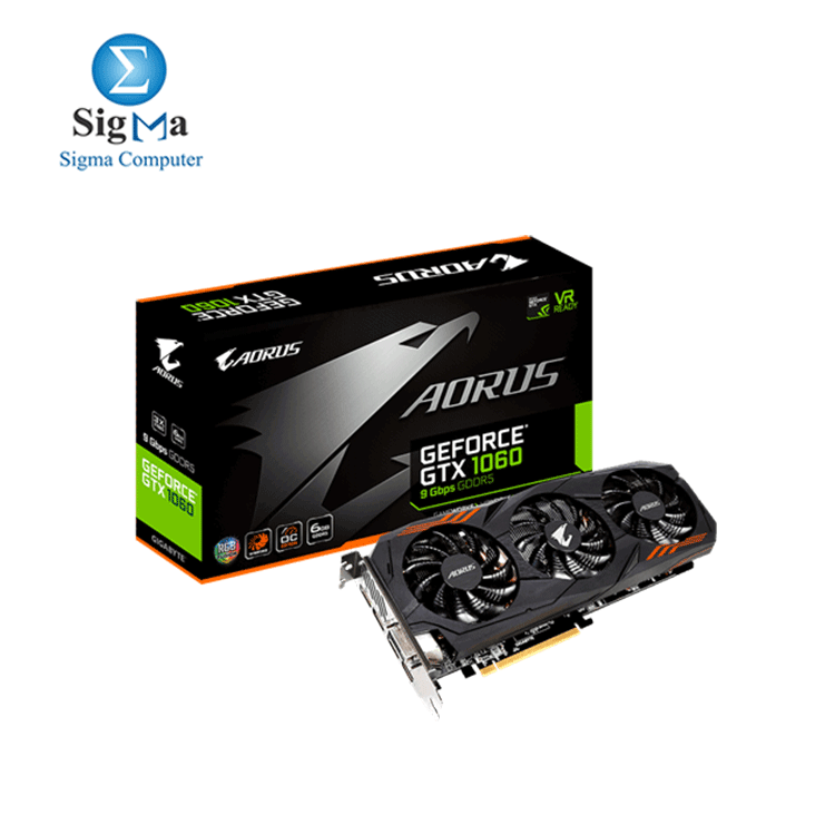Card AORUS GeForce GTX 1060 6G Card AORUS GeForce GTX 1060 6G