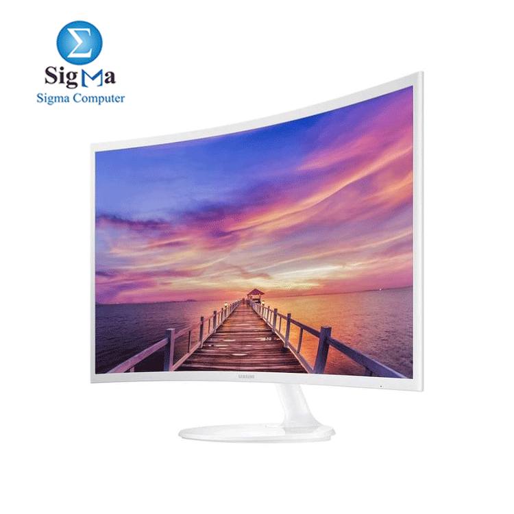 SAMSUNG Curved Monitor VA - 4GTG - 1920X1080 - 60Hz  LC27F391FHMXZN