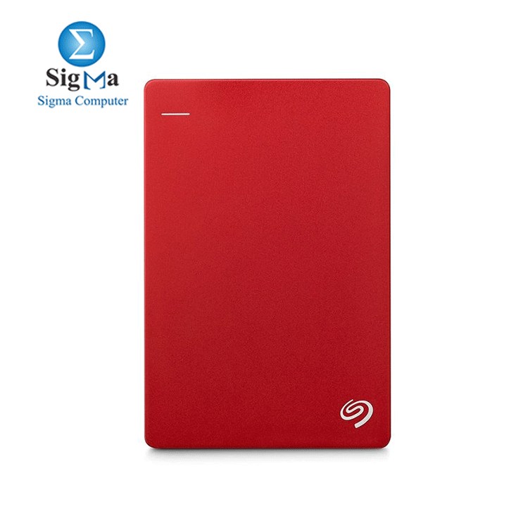 2TB Backup Plus Slim Portable USB 3.0 External HDD - Red