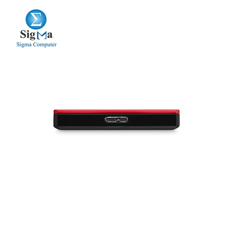 2TB Backup Plus Slim Portable USB 3.0 External HDD - Red