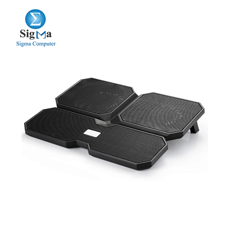 DEEPCOOL Multi Core X6 Cooling Pad Stand with 2 USB & 4 Powered Fans