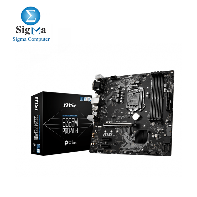 MSI Intel B365M PRO-VDH Motherboard