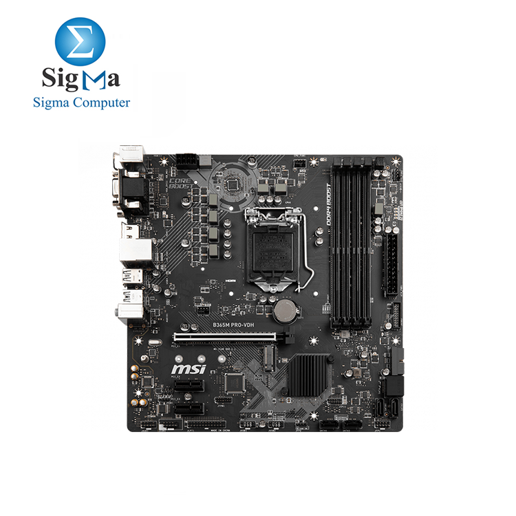 MSI Intel B365M PRO-VDH Motherboard