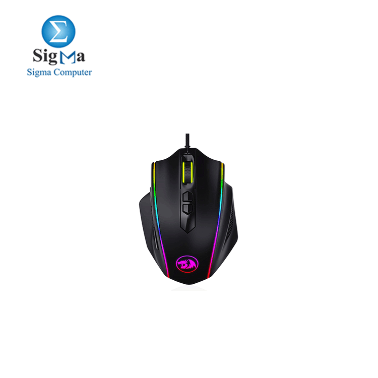 Redragon M720 Vampire RGB Gaming Mouse, 10,000 DPI Adjustable Wired Optical Gaming Mouse