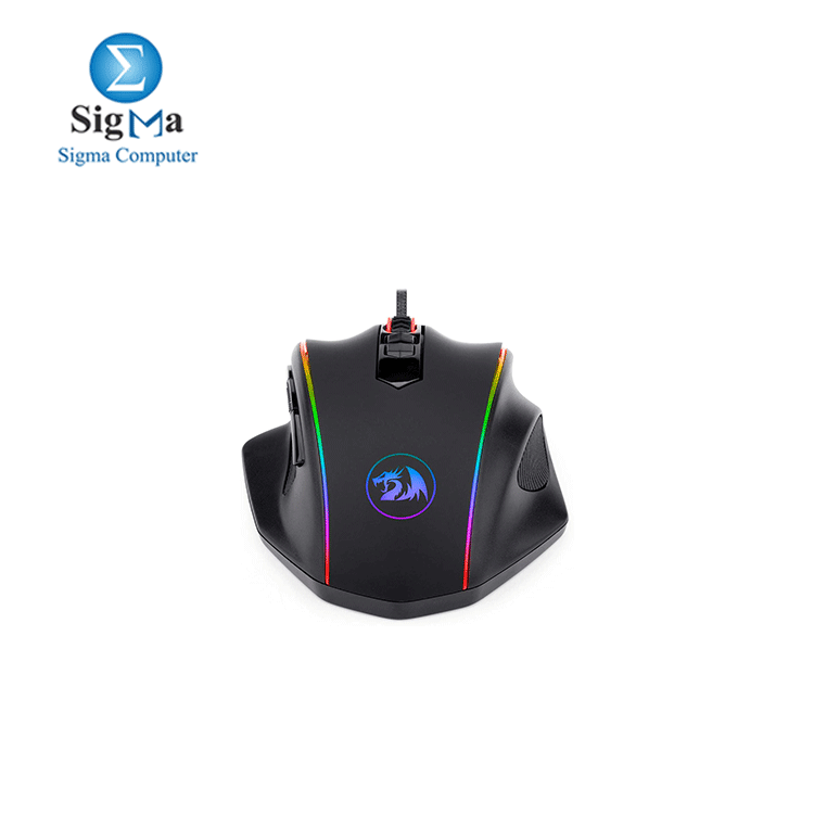 Redragon M720 Vampire RGB Gaming Mouse  10 000 DPI Adjustable Wired Optical Gaming Mouse