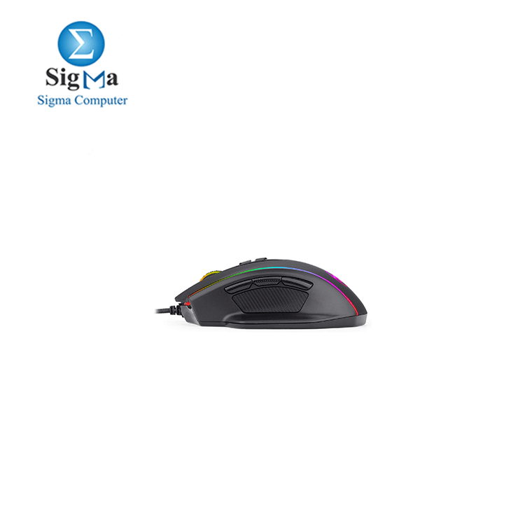 Redragon M720 Vampire RGB Gaming Mouse, 10,000 DPI Adjustable Wired Optical Gaming Mouse