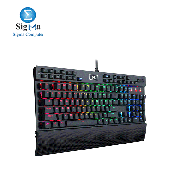 Redragon K550 Mechanical Gaming Keyboard  RGB LED Backlit with Purple Switches