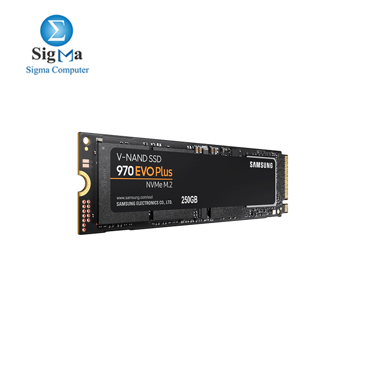 SAMSUNG 970 EVO Plus SSD 250GB NVMe M.2 Internal Solid State Hard Drive with V-NAND Technology, Storage and Memory Expansion for Gaming, Graphics w/ Heat Control, Max Speed, MZ-V7S250B/AM