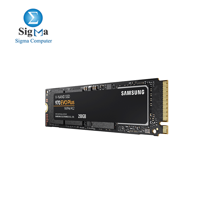 SAMSUNG 970 EVO Plus SSD 250GB NVMe M.2 Internal Solid State Hard Drive with V-NAND Technology  Storage and Memory Expansion for Gaming  Graphics w  Heat Control  Max Speed  MZ-V7S250B AM