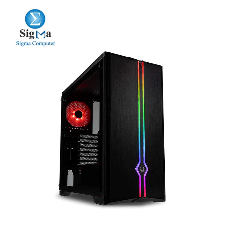 BitFenix Saber Case Sync ARGB/Aluminium Front/Tempered Glass 2 FAN