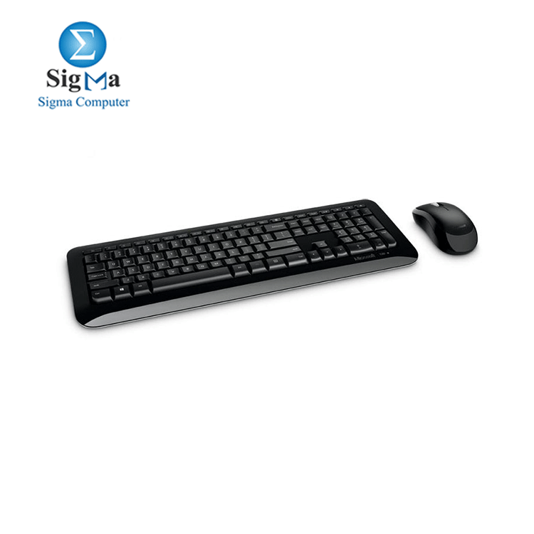 Microsoft Wireless Desktop 850 Keyboard Eng and Mouse - Black