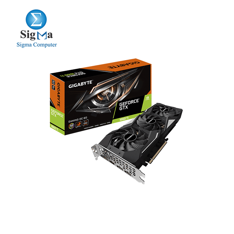 Gigabyte GeForce   GTX 1660 Ti GAMING OC 6G