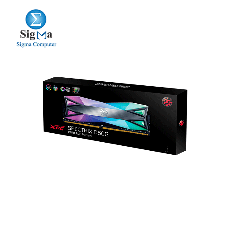  XPG SPECTRIX  D60G 16G  2x8  DDR4  3000Mhz RGB  CL16