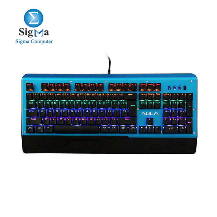 AULA SI-2011 New design gaming Opto Mechanical keyboard wired Blue Black