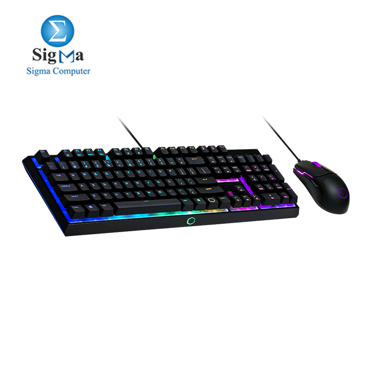 COOLER MASTER MS110 COMBO BUNDLE  MEM-CHANICAL GAMING KEYBOARD AND GAMING MOUSE