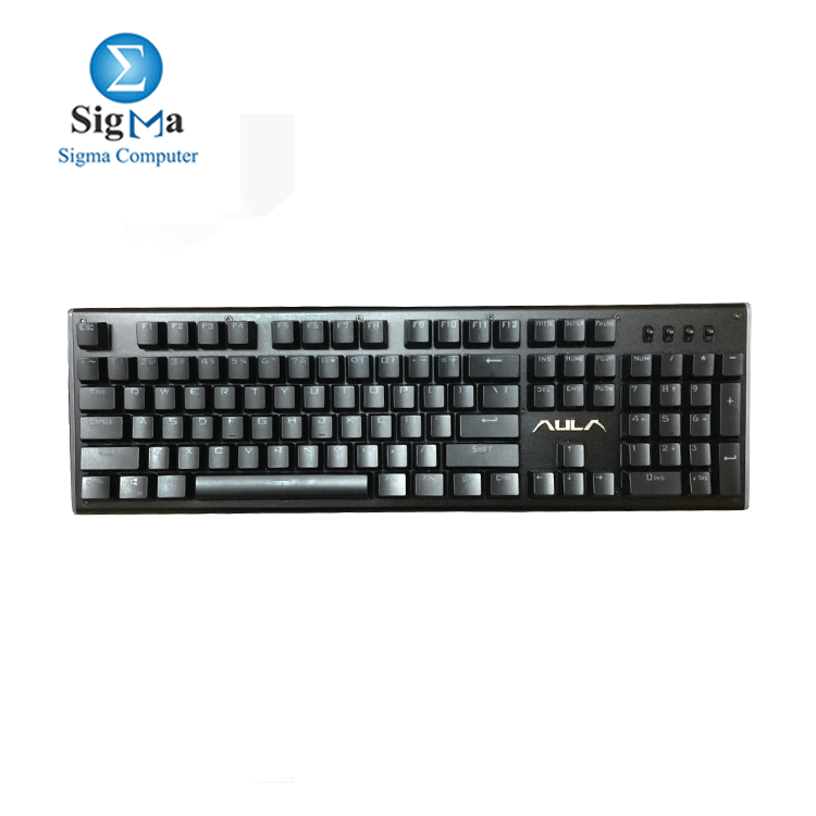 KEYBOARD AULA MECHANCAIL SI 2056 BLACK/BLACK BLUE RAINBOW