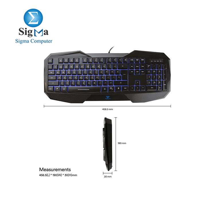 AULA SI-859 Backlit Gaming Keyboard black