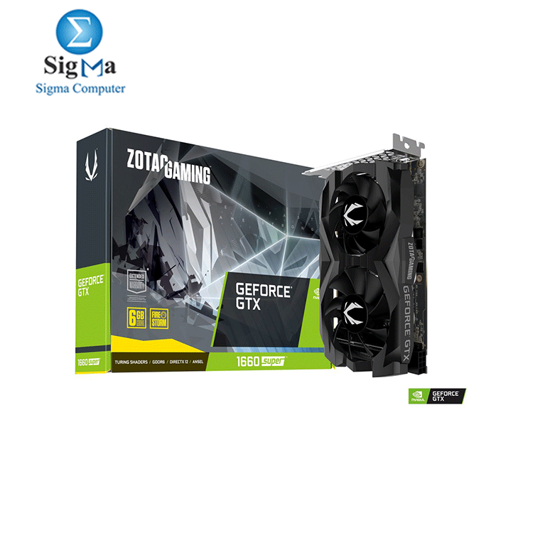 ZOTAC GAMING GeForce GTX 1660 SUPER Twin Fan 6GB GDDR6