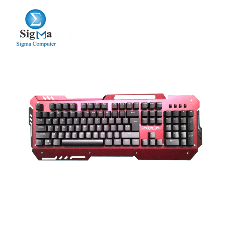 AULA KEYBOARD  MECHANCAIL SI-2009S RED/BLACK RAINBOW