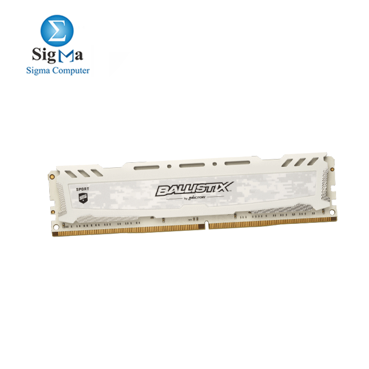 Ballistix Sport LT White 8GB DDR4-3200 UDIMM