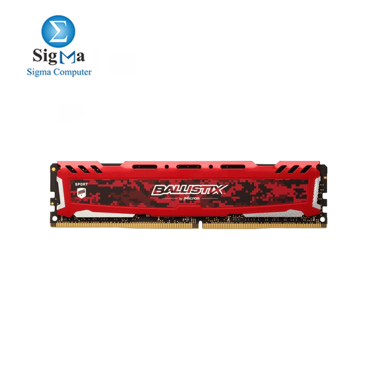  Crucial Ballistix Sport LT 3200 MHz DDR4 DRAM Desktop Gaming Memory Single 8GB CL16