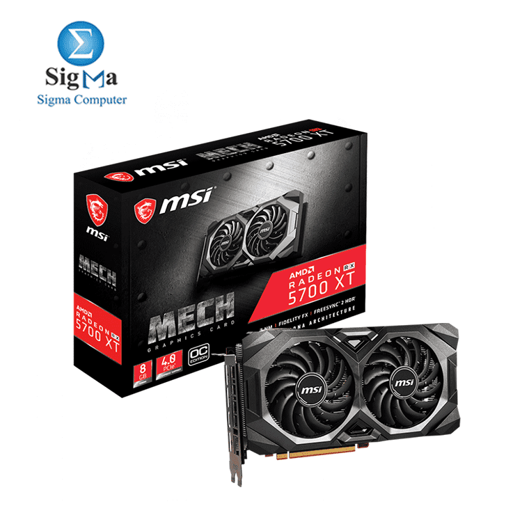 MSI Radeon RX 5700 XT MECH OC 8G DDR6