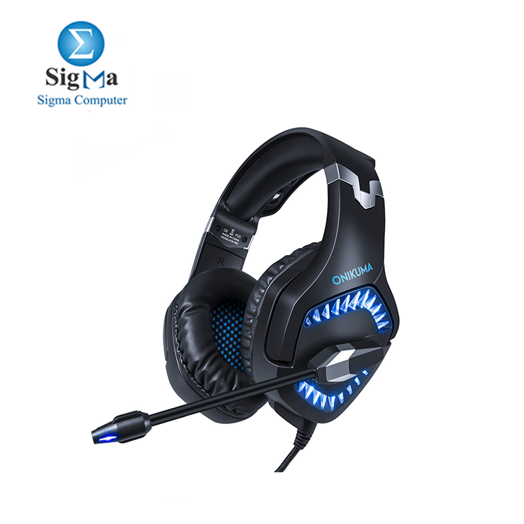 ONIKUMA  K1 Camouflage Gaming Headset BLUE 