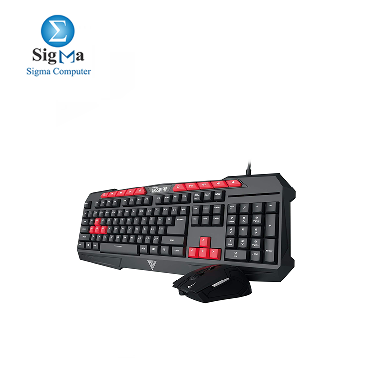 GAMDIAS Ares-Gkc 100 Gaming Membrane Keyboard and Mouse Combo