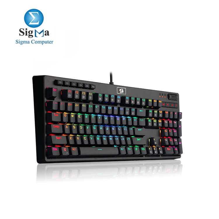 REDRAGON K579 Mechanical Gaming Keyboard Wired RGB LED Backlit Mechanical