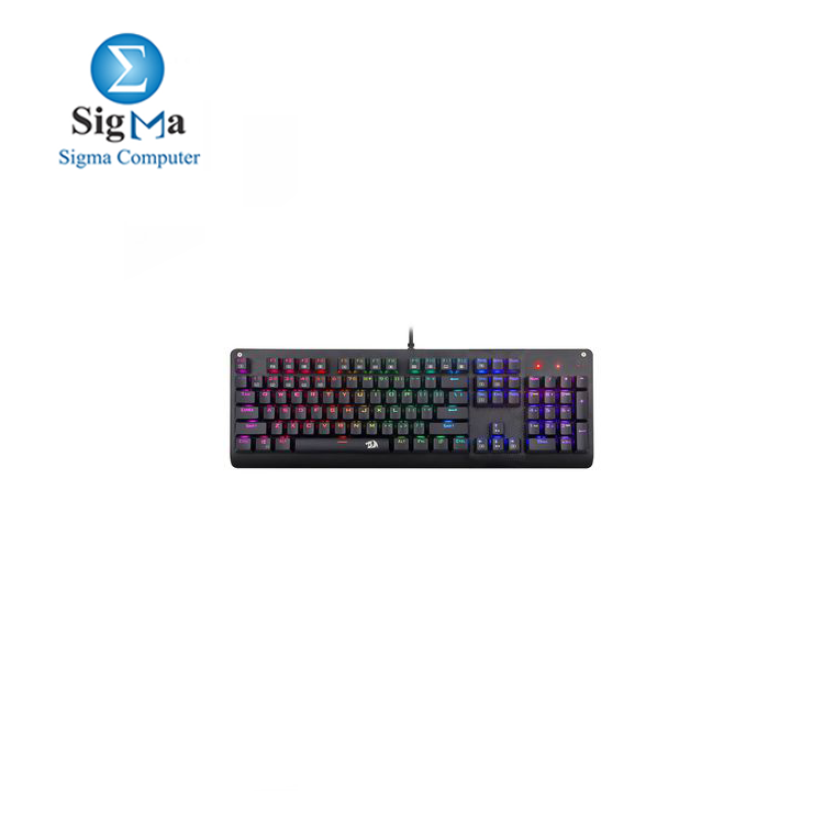  REDRAGON K581 USB Wired RGB LED 104 Keys